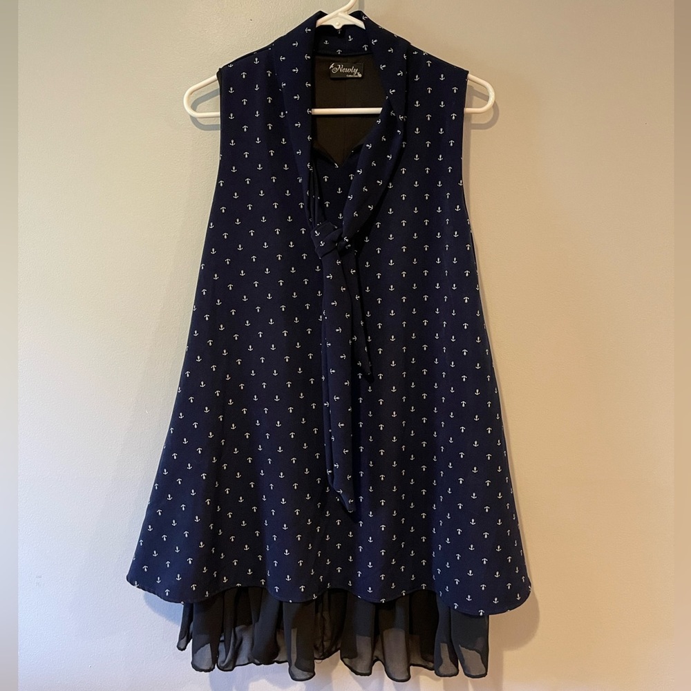 Coastal Grandma Core Printed Dress